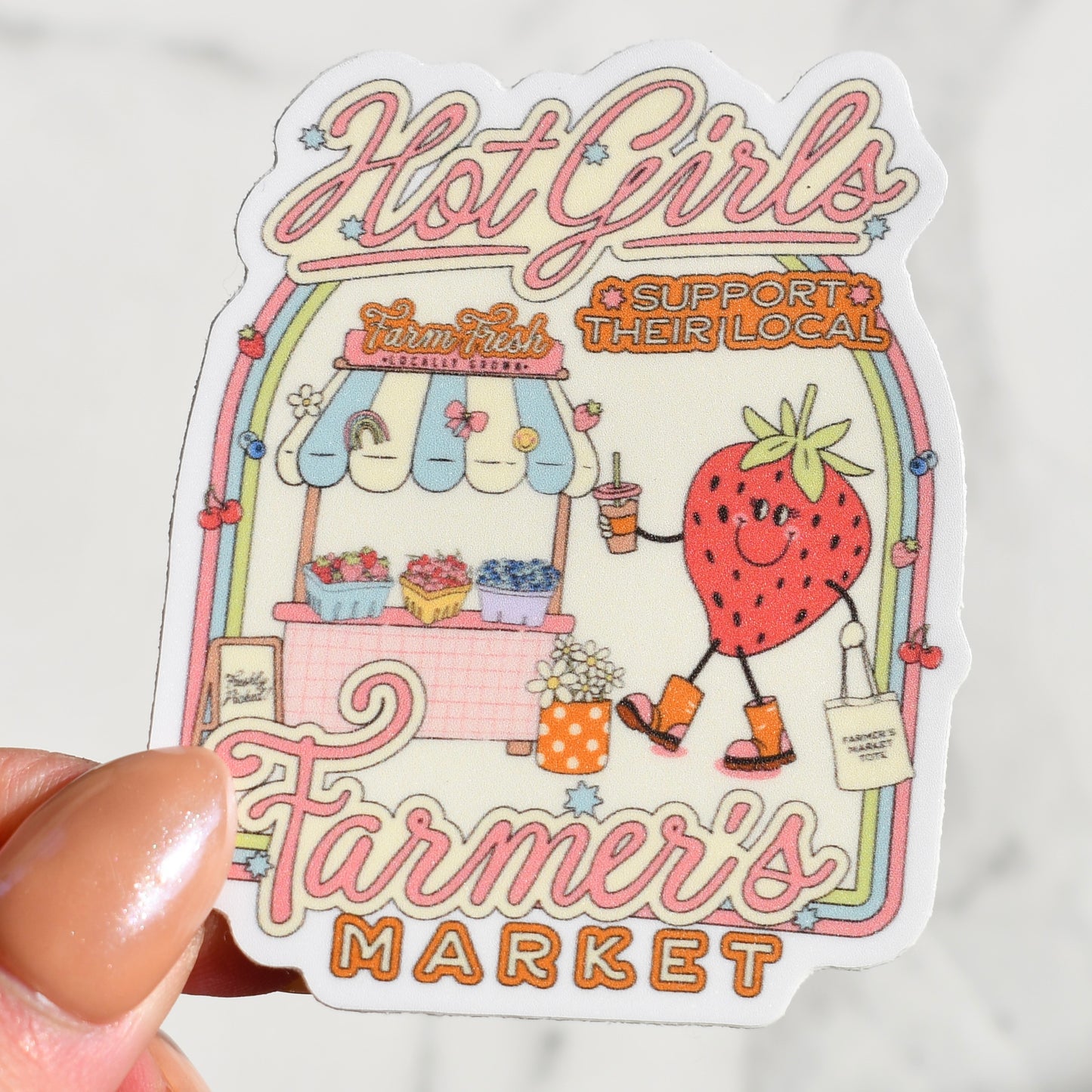 Farmer’s Market Sticker