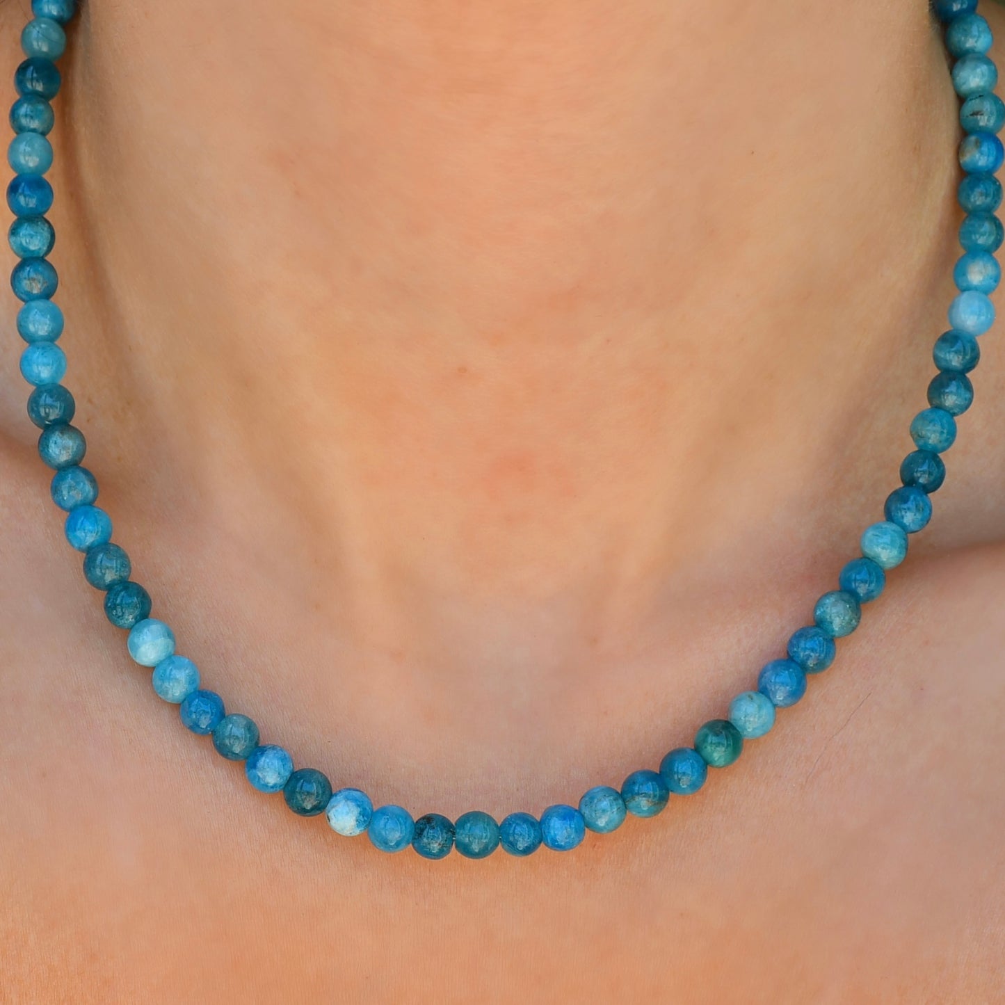 Apatite Gemstone Necklace