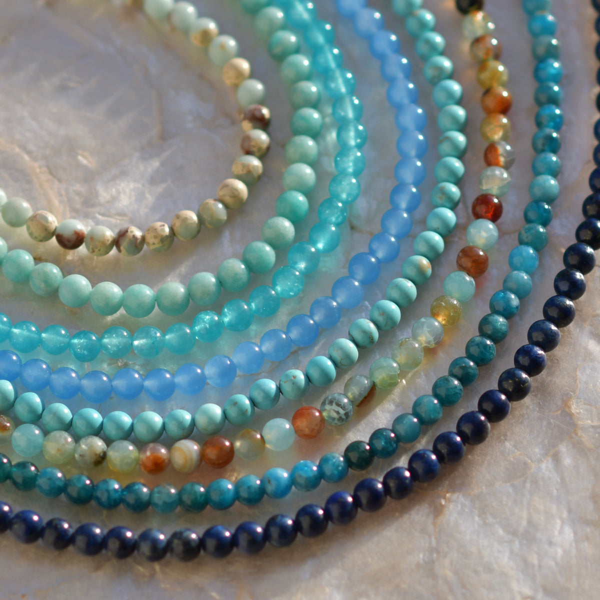 Apatite Gemstone Necklace