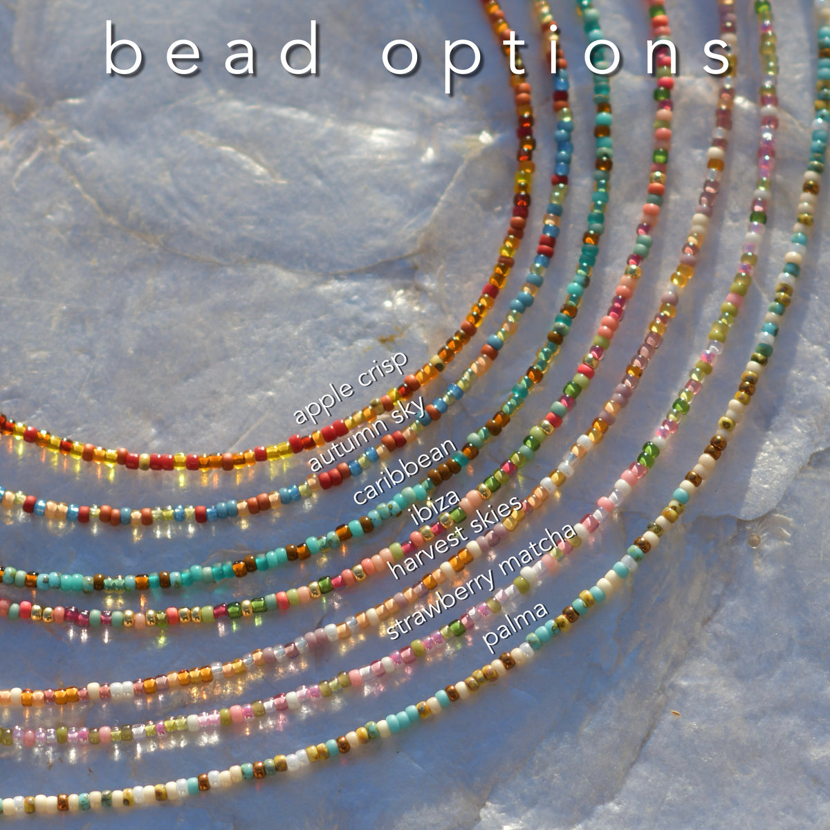 Tiny Seed Bead Bracelet/Anklet