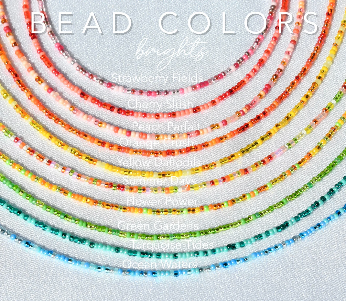 Pearl Accent Tiny Seed Bead Necklace