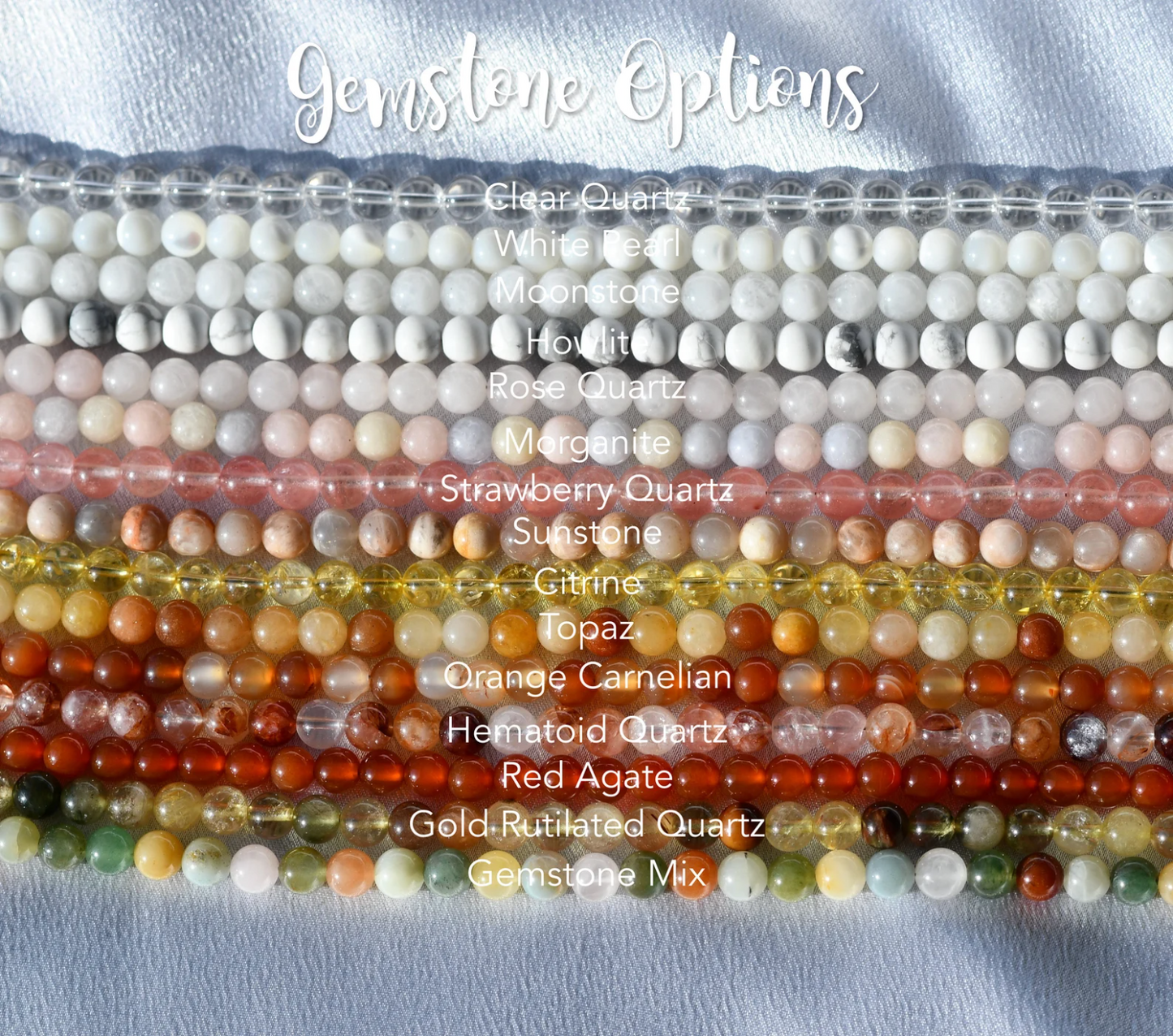 Beaded Gemstone Bracelet/Anklet