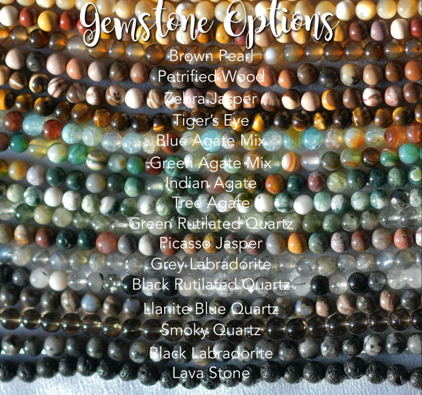 Beaded Gemstone Bracelet/Anklet