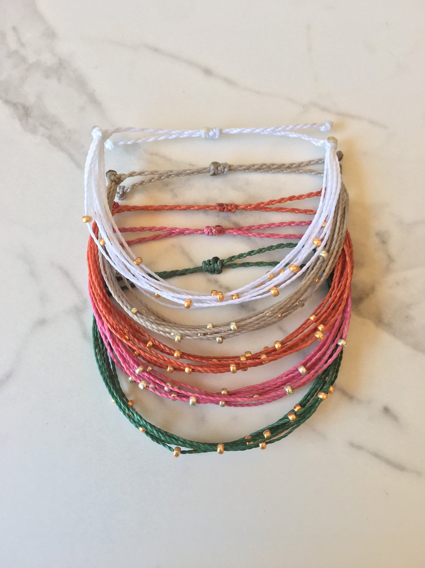 Bead Accent String Bracelet/Anklet