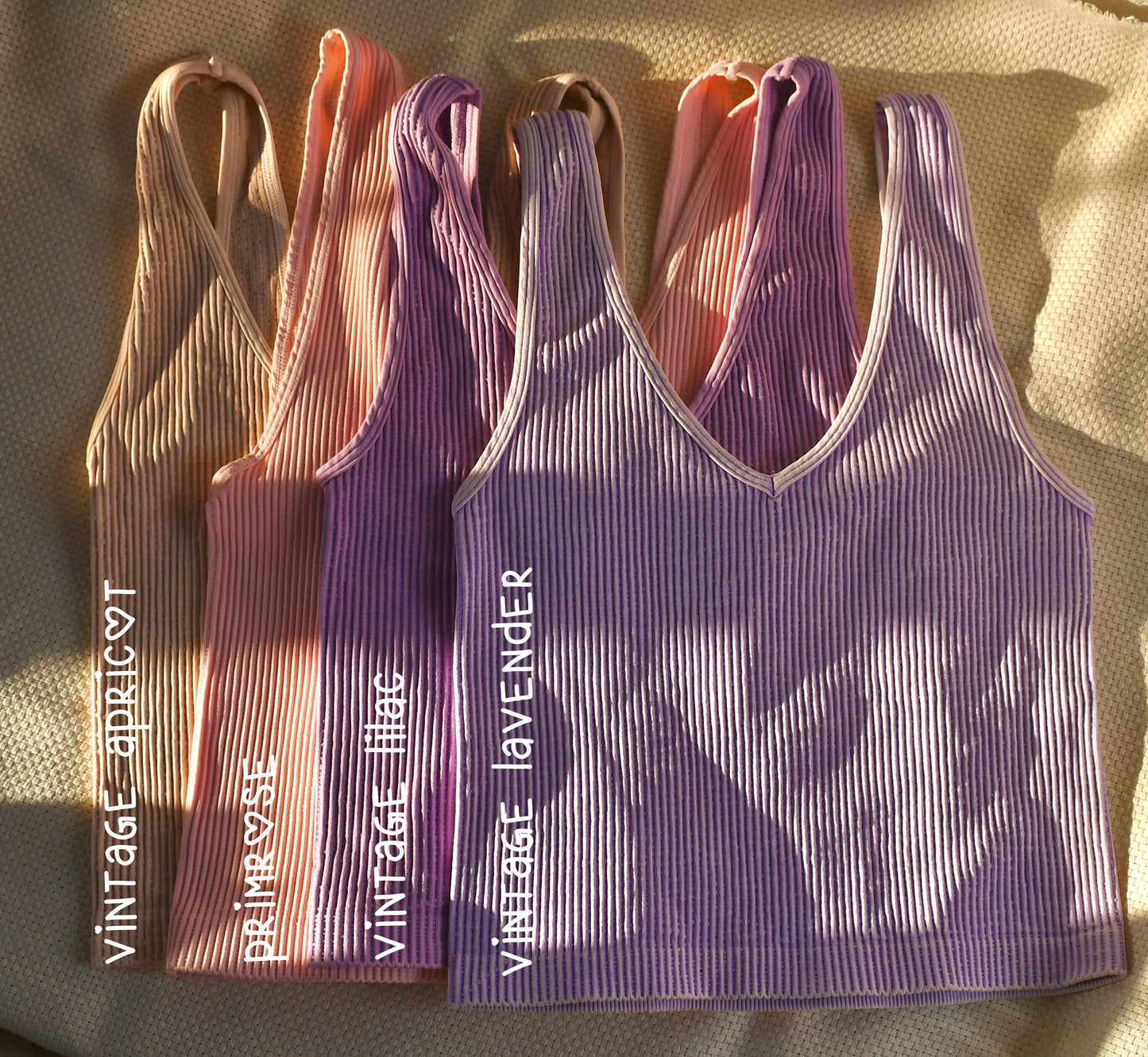 Stretchy Reversible Tank Tops