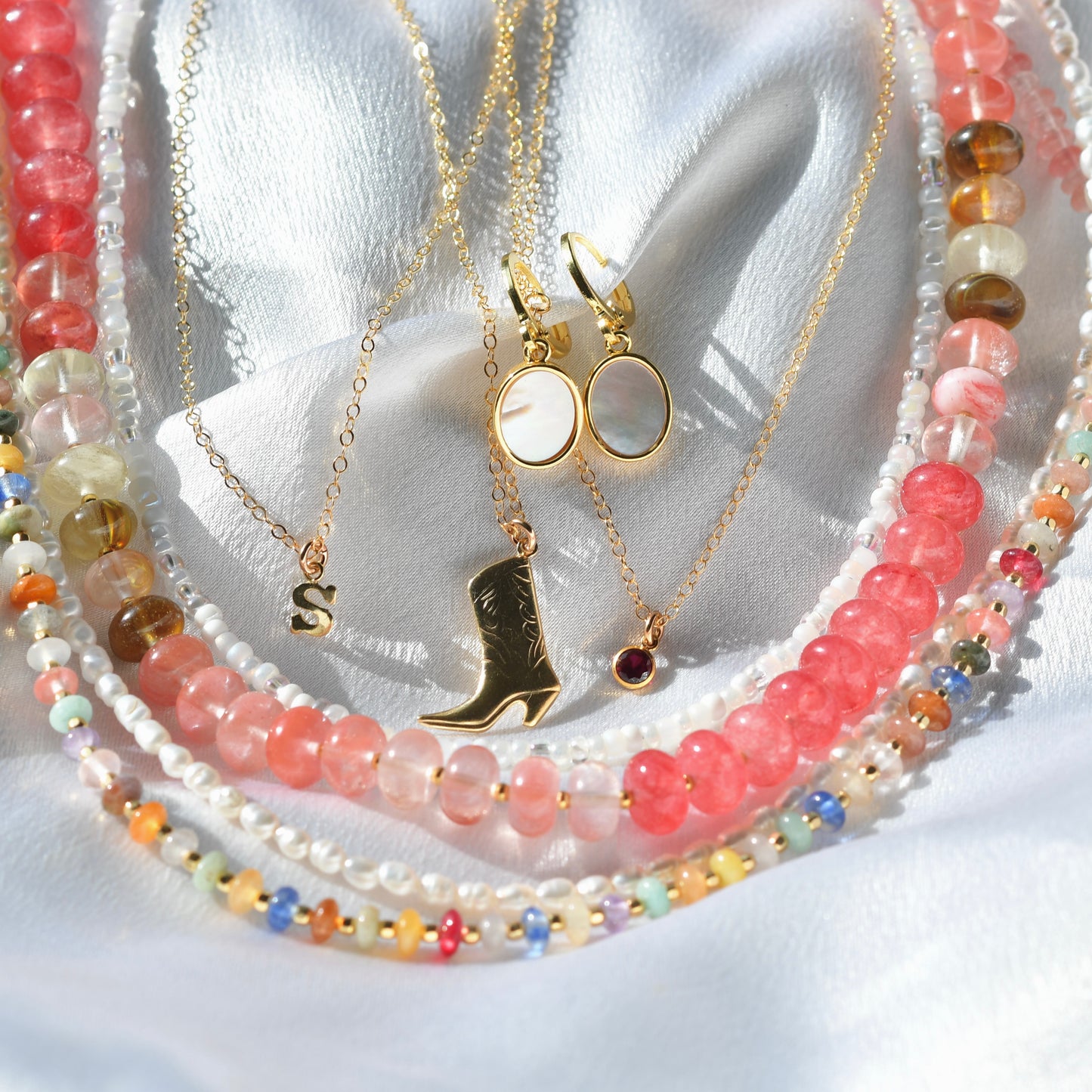 Initial Gold Filled Necklace