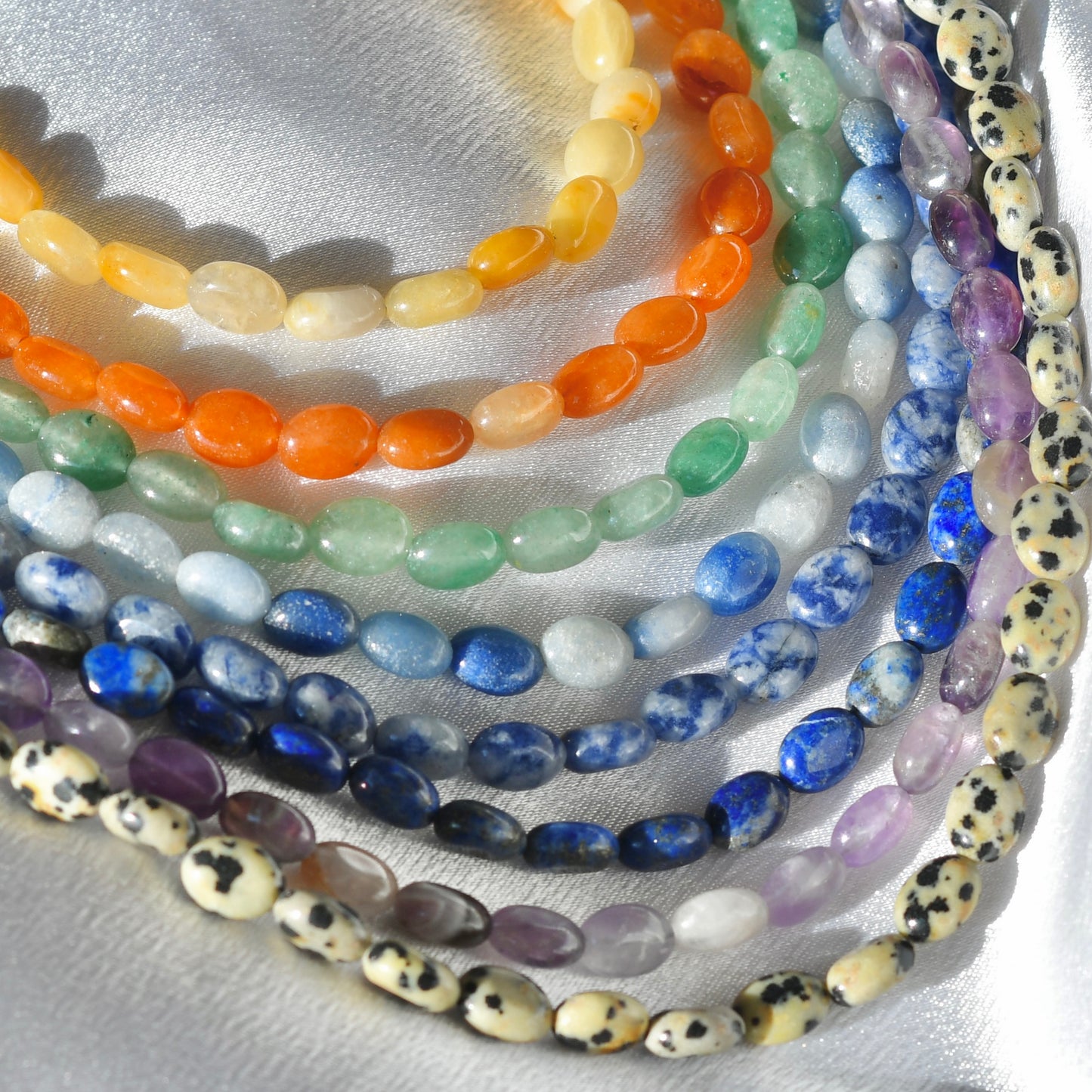 Pebble Gemstone Necklace