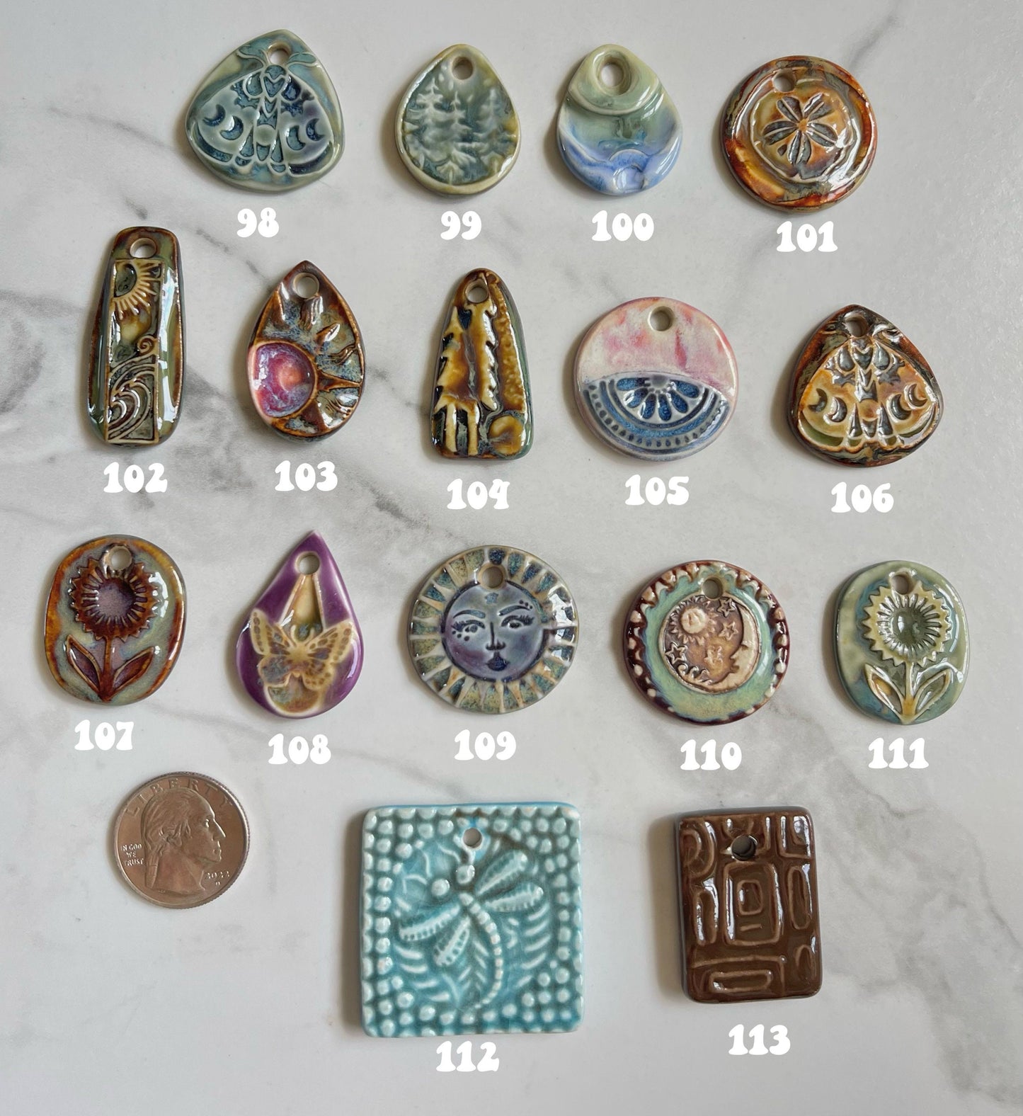 Clay Charm Necklaces