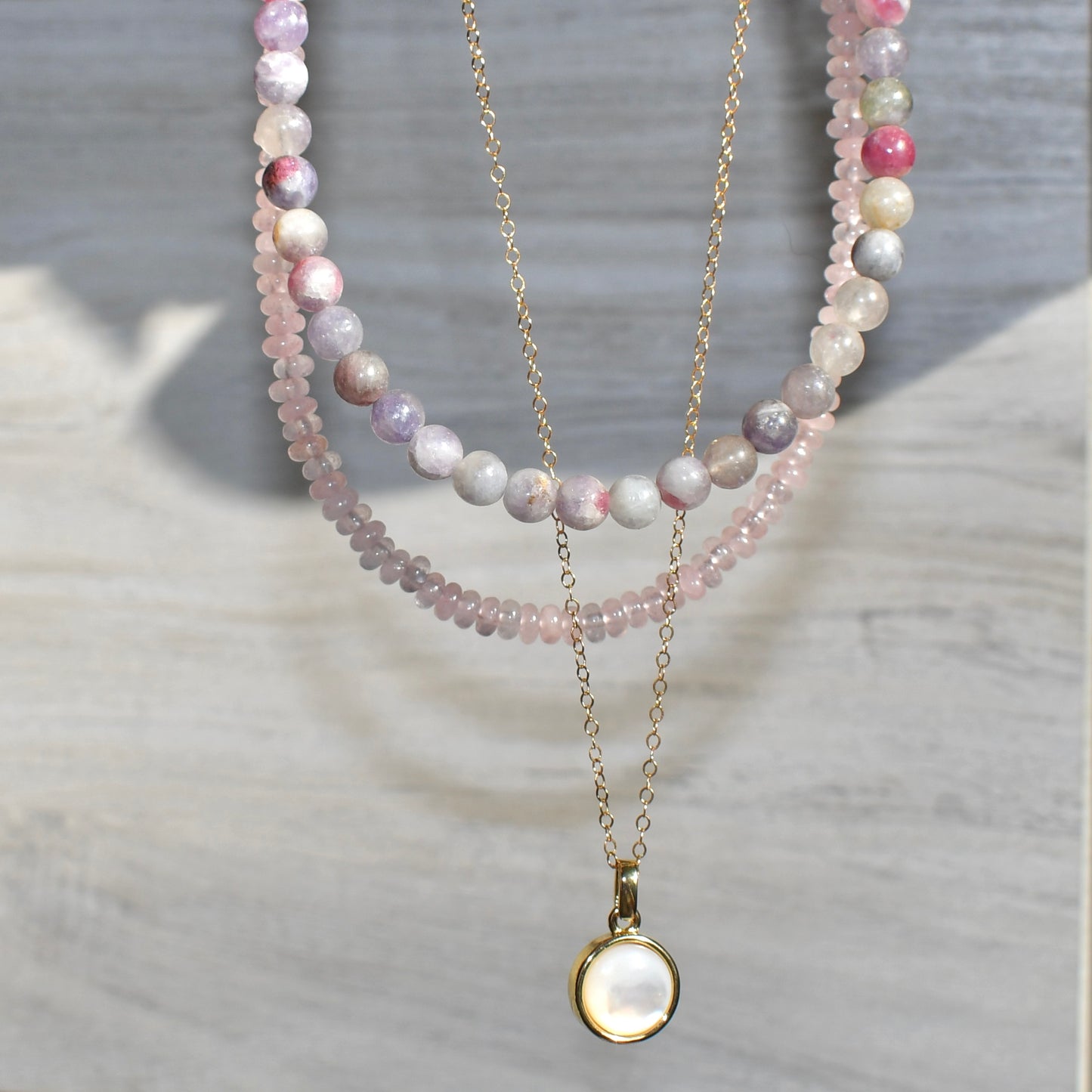 Round Pearl Necklace