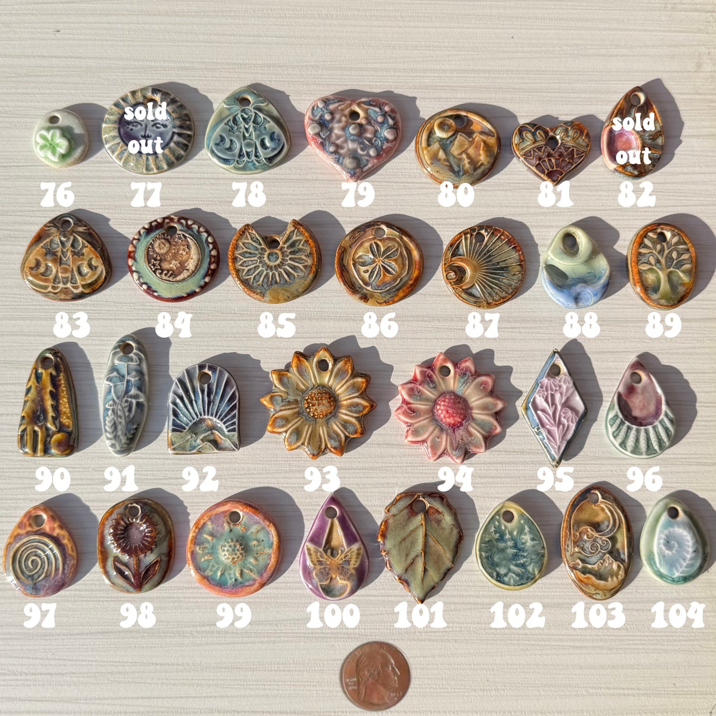Clay Charm Necklaces
