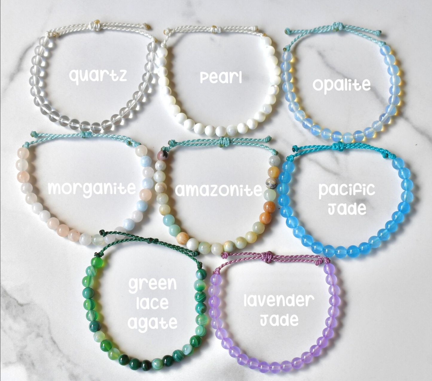 Gemstone Beaded Bracelet/Anklet