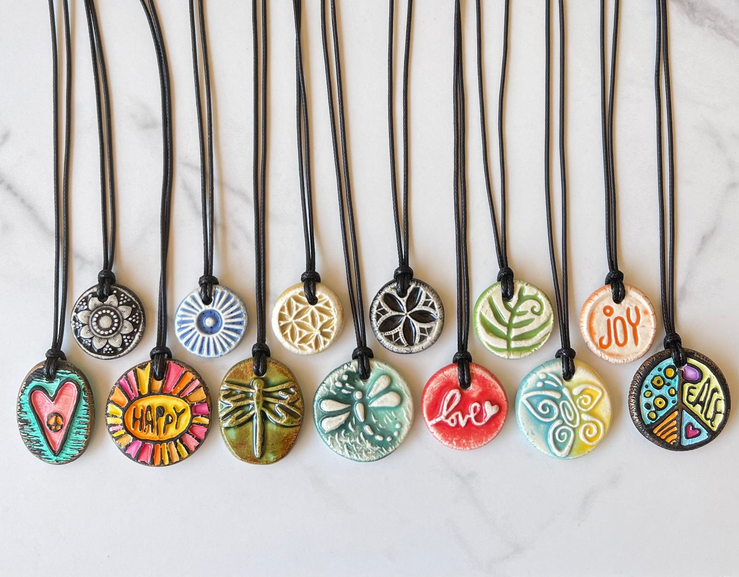 Clay Charm Necklaces