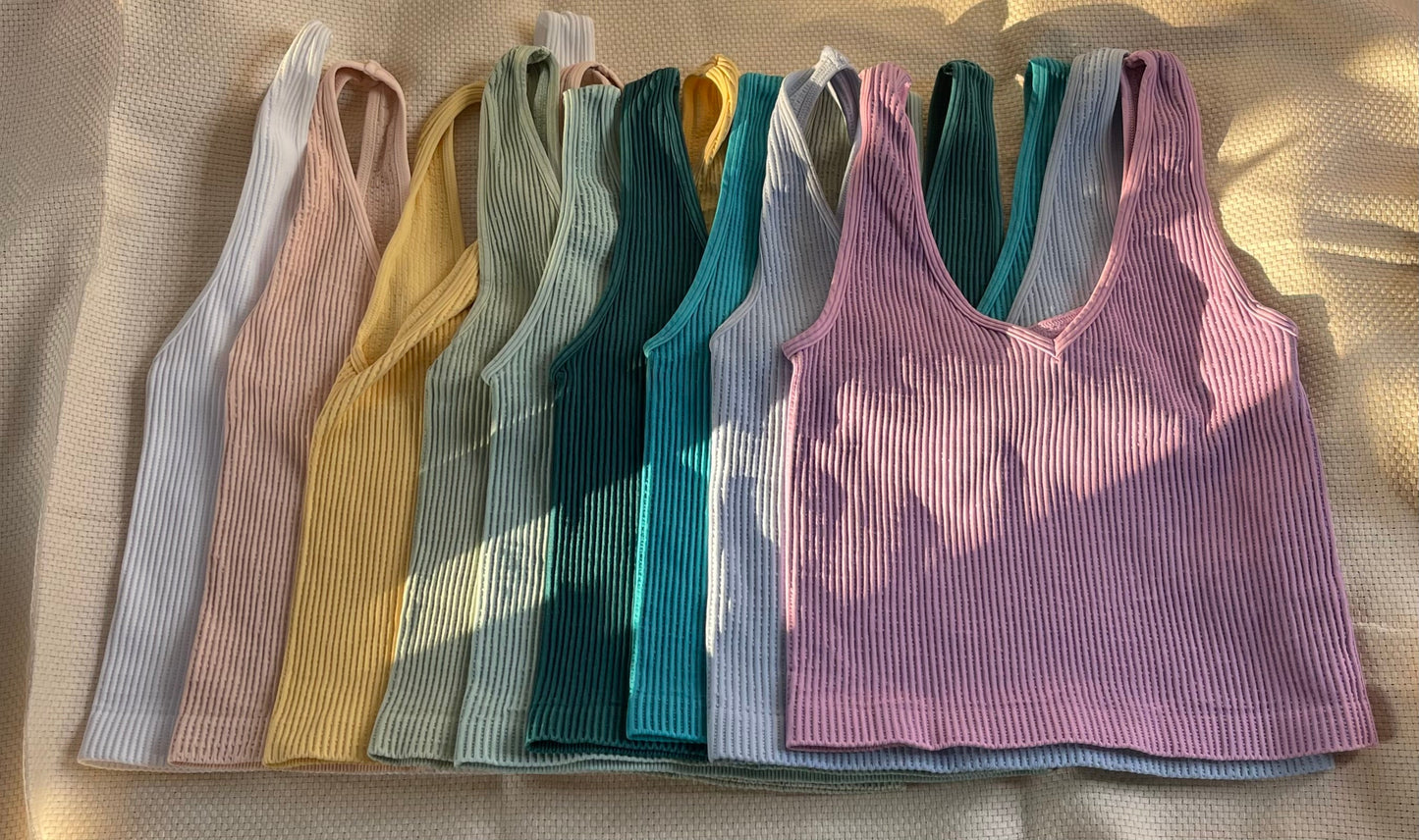 Stretchy Reversible Tank Tops