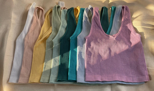 Stretchy Reversible Tank Tops