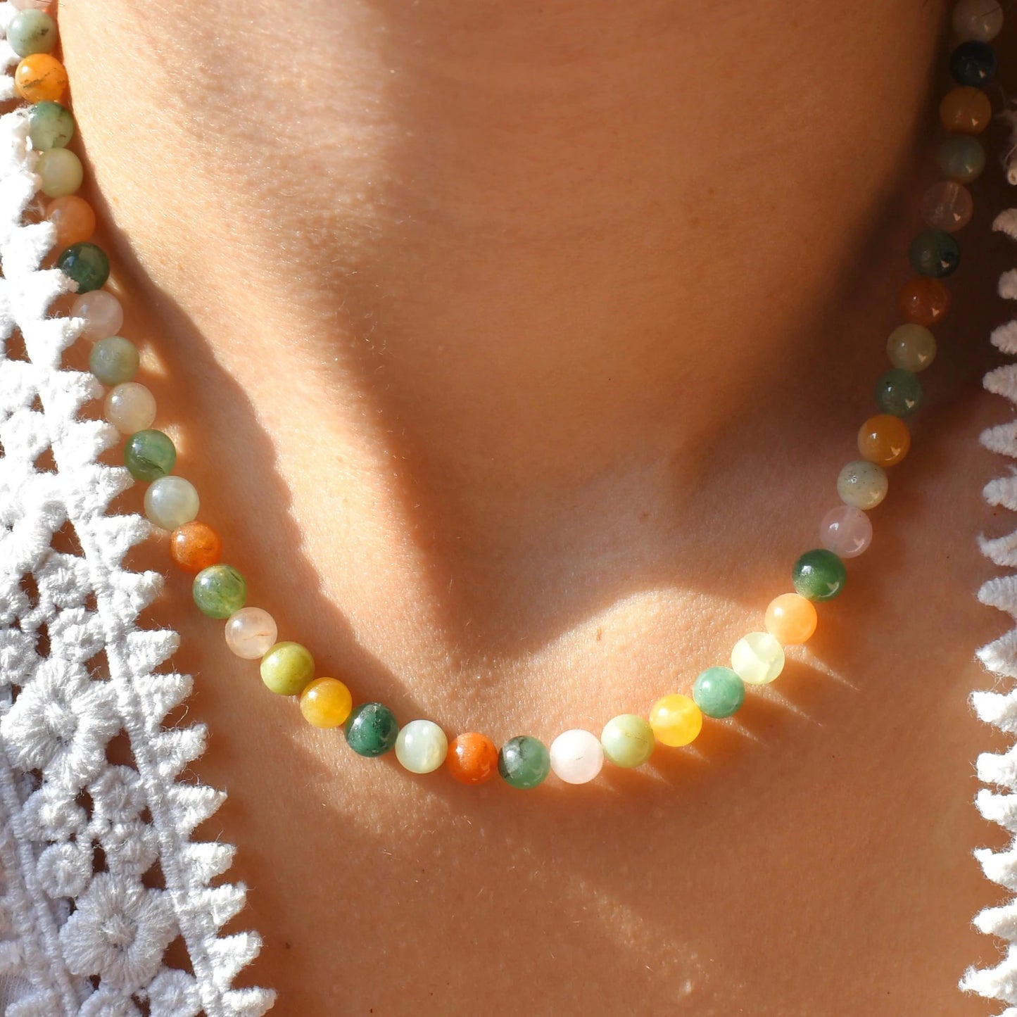 Gemstone Mix Necklace