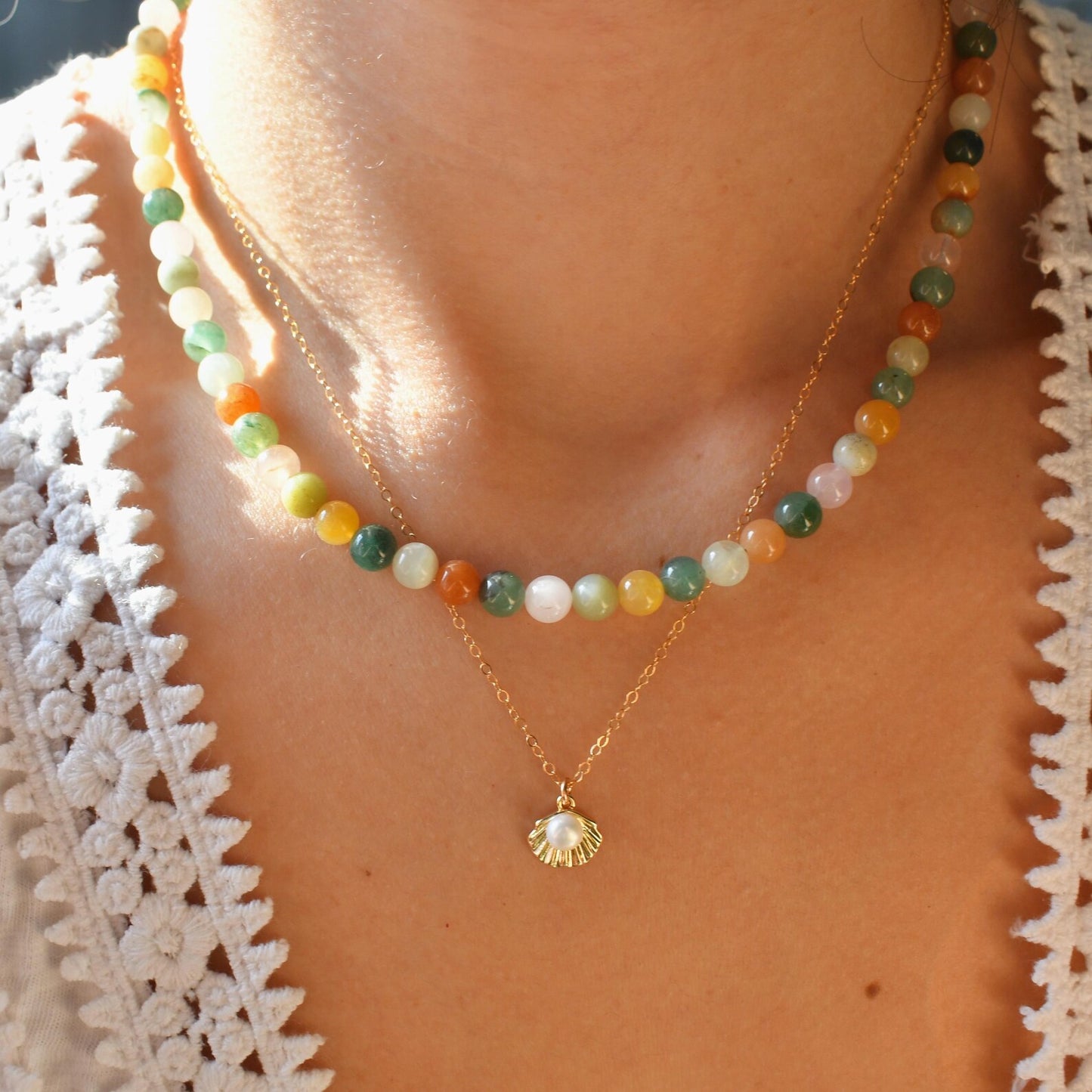 Gemstone Mix Necklace