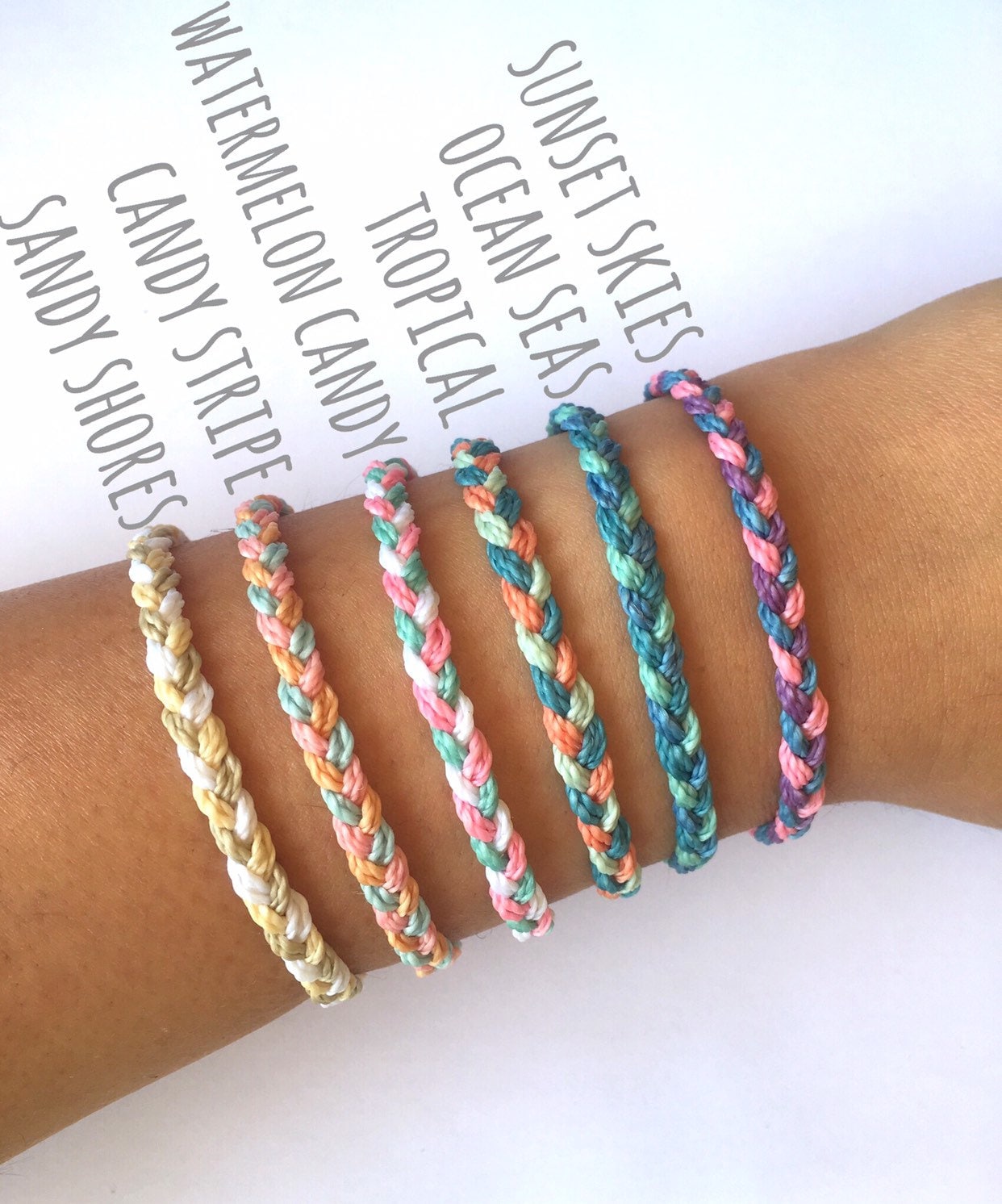 Braided String Bracelet/Anklet