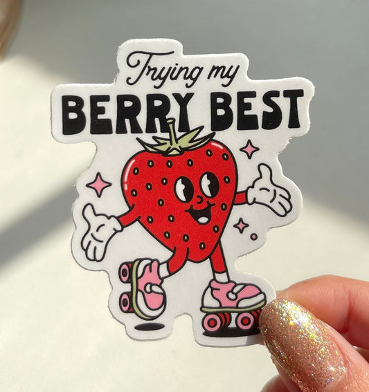 Trying my Berry Best